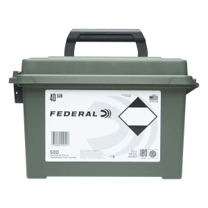 Federal Federal Champion Training FMJ 40 S&W Handgun Ammunition 500 Round Can - $199.99 at SCHEELS
