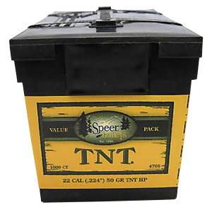Speer TNT Varmint Rifle Bullets
