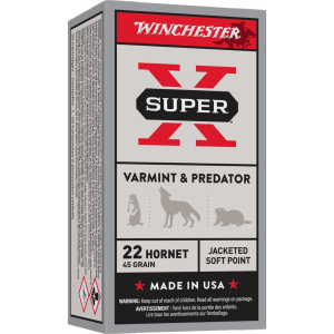 Winchester Winchester Super-X 22 Hornet Rifle Ammunition 50 Round Box - $81.99 at SCHEELS