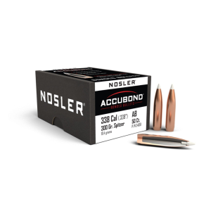 Nosler Nosler AccuBond 338 Caliber Bullets - $79.19 at SCHEELS