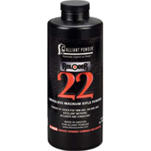 Alliant Powder Alliant Reloder 22 Smokeless Magnum Rifle Reloading Powder - $62.99 at SCHEELS