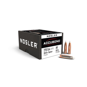 Nosler Nosler AccuBond 27 Calliber Bullets - $62.99 at SCHEELS