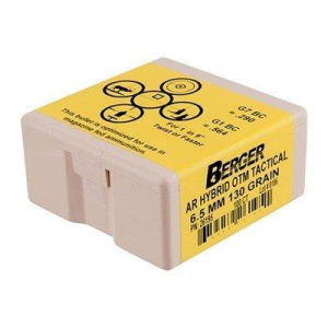 Berger Berger Bullets Tactical Match Grade 26 Caliber Rifle Bullets - $62.99 at SCHEELS