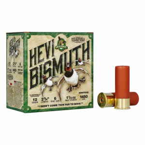 Hevi-Shot HEVI-Shot Hevi Bismuth Waterfowl 12 Gauge Shotshells 25 Round Box - $71.99 at SCHEELS