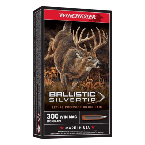 Winchester Winchester Ballistic Silvertip 300 Winchester Magnum Rifle Ammunition 20 Round Box - $56.99 at SCHEELS