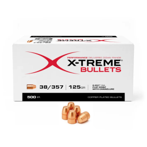 X-Treme Bullets X-Treme Bullets 357 Cal/38 Cal/9mm Copper Plated FP Pistol - $44.99 at SCHEELS
