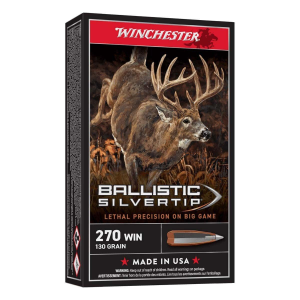 Winchester Winchester Ballistic Silvertip Centerfire 270 Winchester Rifle Ammunition 20 Round Box - $34.99 at SCHEELS