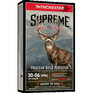 Winchester Winchester Supreme Long Range 30-06 Springfield Rifle Ammunition 20 Round Box - $33.99 at SCHEELS
