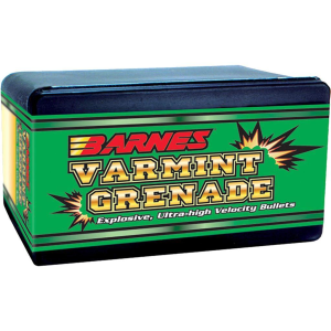 Barnes Bullets Barnes Varmint Grenade Lead Free 24 Caliber Rifle Bullets - $35.99 at SCHEELS