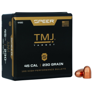 Speer TMJ 45 Caliber RN Handgun Bullets