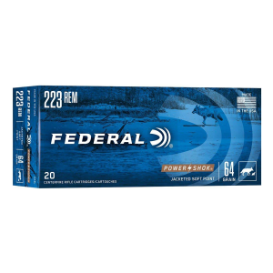 Federal Federal Power Shok 223 Remington Rifle Ammunition 20 Round Box - $20.99 at SCHEELS