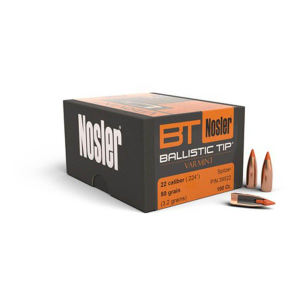 Nosler Nosler Ballistic Tip Varmint 22 Caliber (.224) Rifle Bullets - $90.89 at SCHEELS