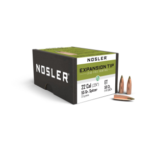 Nosler Nosler Expansion Tip Lead Free Bullets 22 Caliber Rifle Bullets - $39.15 at SCHEELS