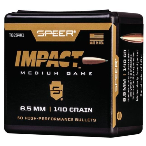 Speer Speer Impact Medium Game 26 Caliber Rifle Bullets - $29.69 at SCHEELS