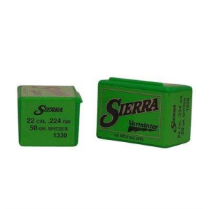 Sierra Bullets Sierra High Velocity Varminter 22 Caliber Rifle Bullets - $25.19 at SCHEELS