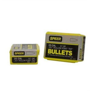 Speer Speer TNT 25 Caliber JHP Rifle Bullets - $21.59 at SCHEELS
