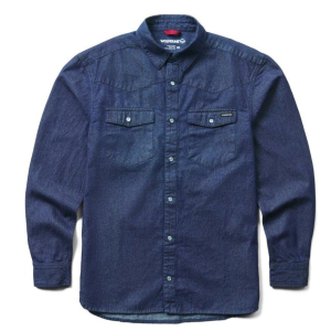 Wolverine Men's Wolverine Rancher Long Sleeve Button Up Shirt 2XLarge Blue - $24.99 at SCHEELS