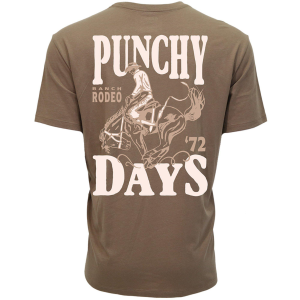 Hooey Men's Hooey Punchy Rodeo T-Shirt Medium Brown - $21.99 at SCHEELS