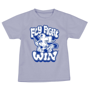 Air Force Falcons Wes and Willy Vaulty Kids' T-Shirt Large Cement