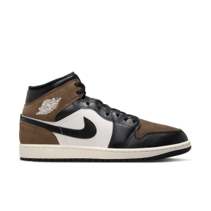Air Jordan Men's Air Jordan 1 Mid Sneakers 11 Regular Black/Phantom/Palomino/University Red - $97.99 at SCHEELS