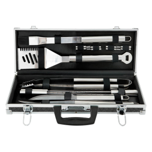 Mr. Bar-B-Q 18-Piece Barbeque Tool Set with Aluminum Case