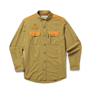 Duck Camp Men's Duck Camp Pheasants Forever Lightweight Long Sleeve Button Up T-Shirt - $87.20 at SCHEELS