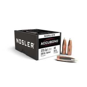 Sierra Bullets Nosler AccuBond SBT-ACB 375 Caliber Rifle Bullets - $87.29 at SCHEELS