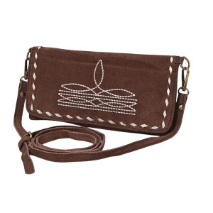 American Darling Western Boot Stitched Crossbody