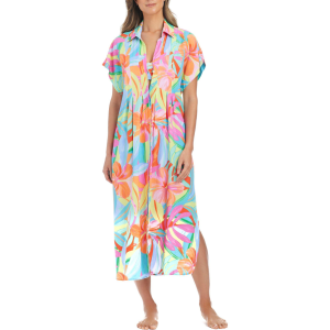 Bleu Rod Beattie Women's Bleu Rod Beattie Bellissimo Botanica Shirt Dress Swim Cover Up - $44.99 at SCHEELS