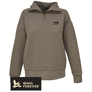 Women's Artisans Quail Forever Kiki Quilted Pullover