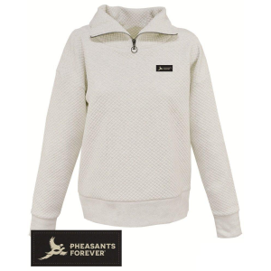 Women's Artisans Pheasants Forever Kiki Quilted Pullover
