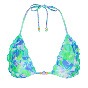 Women's Kulani Kinis Lettuce Edge Bralette Swim Bikini Top