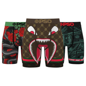 Men's PSD Lux Loot 3 Pack Boxer Briefs