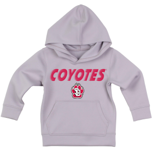 Wes and Willy Kids South Dakota Coyotes Racer Hoodie