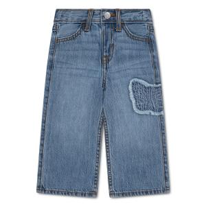 Abercrombie Baby Baby Girls' abercrombie baby Butterfly Patch Baggy Wide Leg Jeans - $24.99 at SCHEELS