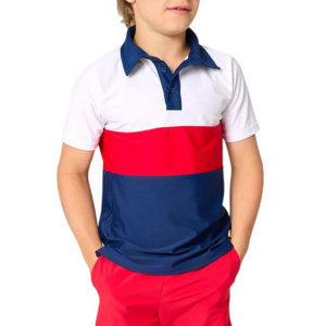 Boys' Courtside Kids American Rugby Polo
