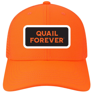 Adult Quail Forever Patch Snapback Hat