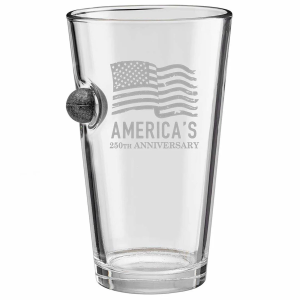 Benshot BenShot America's 250th Anniversary Musket Ball Pint Glass - $23.99 at SCHEELS