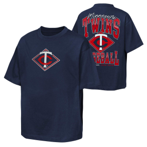 Genuine Stuff Genuine Stuff Kids' Minnesota Twins Backstop T-Shirt - $22.99 at SCHEELS