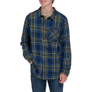 Men's Hallstatt Apparel Perfromance Poly Long Sleeve Flannel