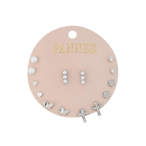 Pannee Pannee Cross/ Pearls Stud Set Earrings - $11.99 at SCHEELS