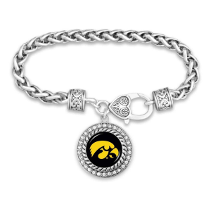 From The Heart Enterprise Iowa Hawkeyes Allie Bracelet
