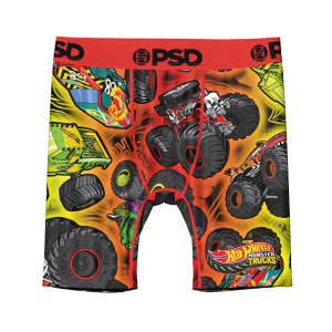 Boys' PSD Monster Truckin' Boxer Briefs