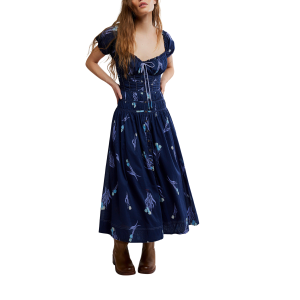 Free People Women's Free People Complete Me Sweetheart Midi Dress - $125.99 at SCHEELS