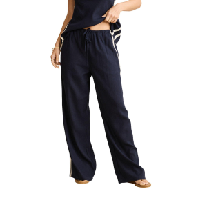 Women's Rhythm contrast linen track Pants
