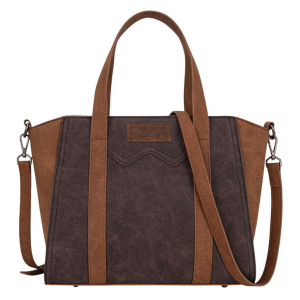 Montana West Montana West Wrangler "W" Stitch Two Tone Crossbody Tote - $52.99 at SCHEELS