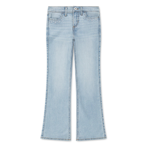 Girls' abercrombie kids Embroidered Eyelet Bootcut Jeans