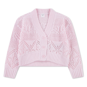 Toddler Girls' abercrombie kids Open Knit Shrug Cardigan