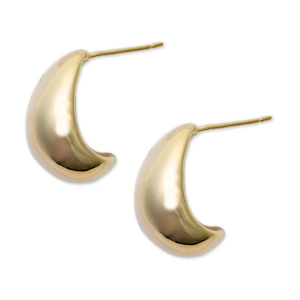 BRACHA Hendrix Baby Dome Hoop Earrings