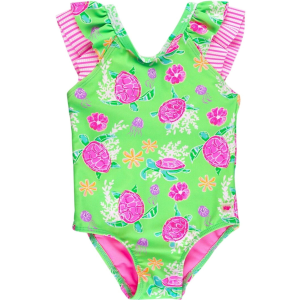 Rufflebutts Toddler Girls' RuffleButts Bow V-Back One Piece Swimsuit - $29.99 at SCHEELS